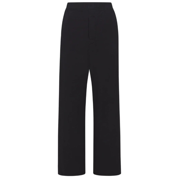 SKIMS BOYFRIEND LOOSE PANTS ONYX - Picture 4 of 8